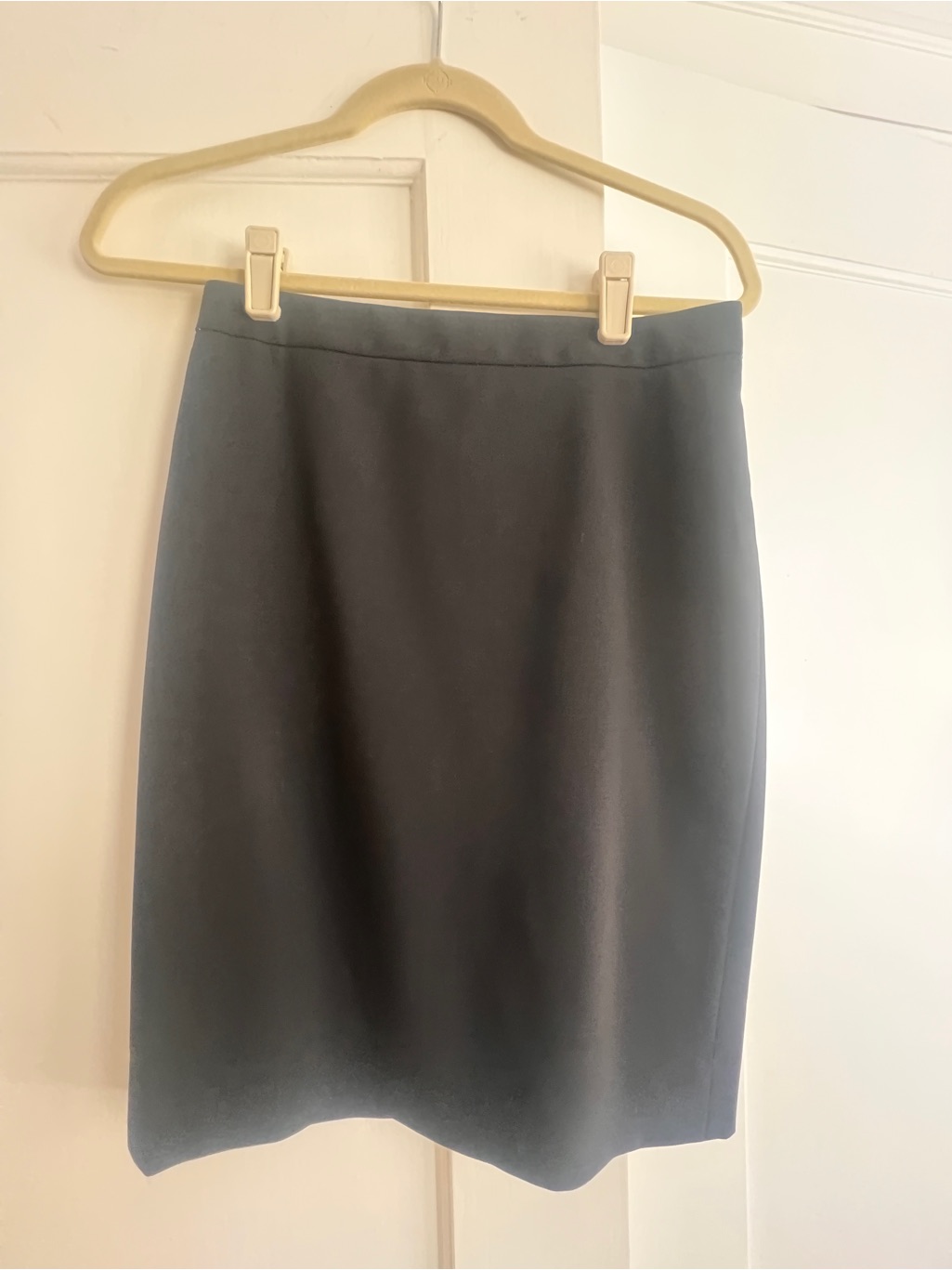 Jcrew Classic Women's Grey Pencil Skirt